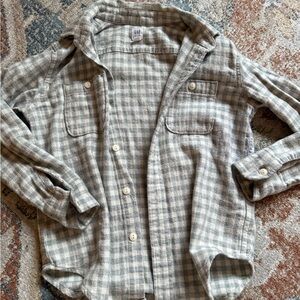 Gray Checkered Shirt